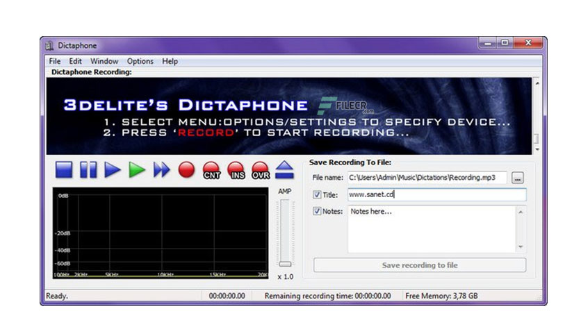3delite Dictaphone 1.0.52.244