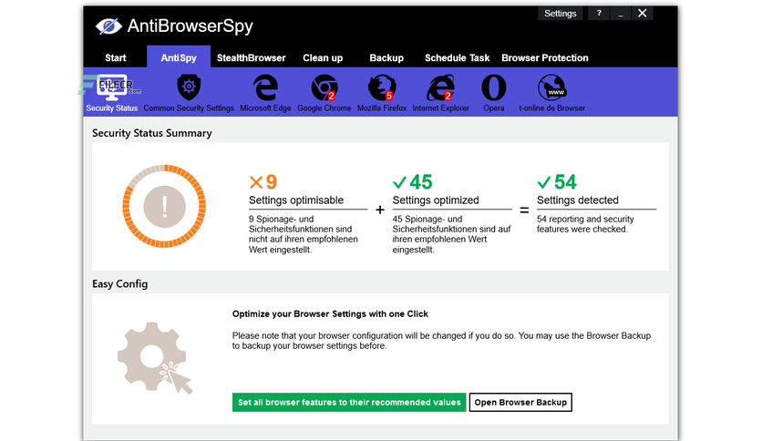 AntiBrowserSpy Pro 2024 7.01.50692 download the new