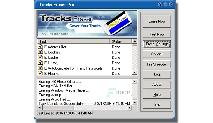 Acesoft Tracks Eraser Pro Crack