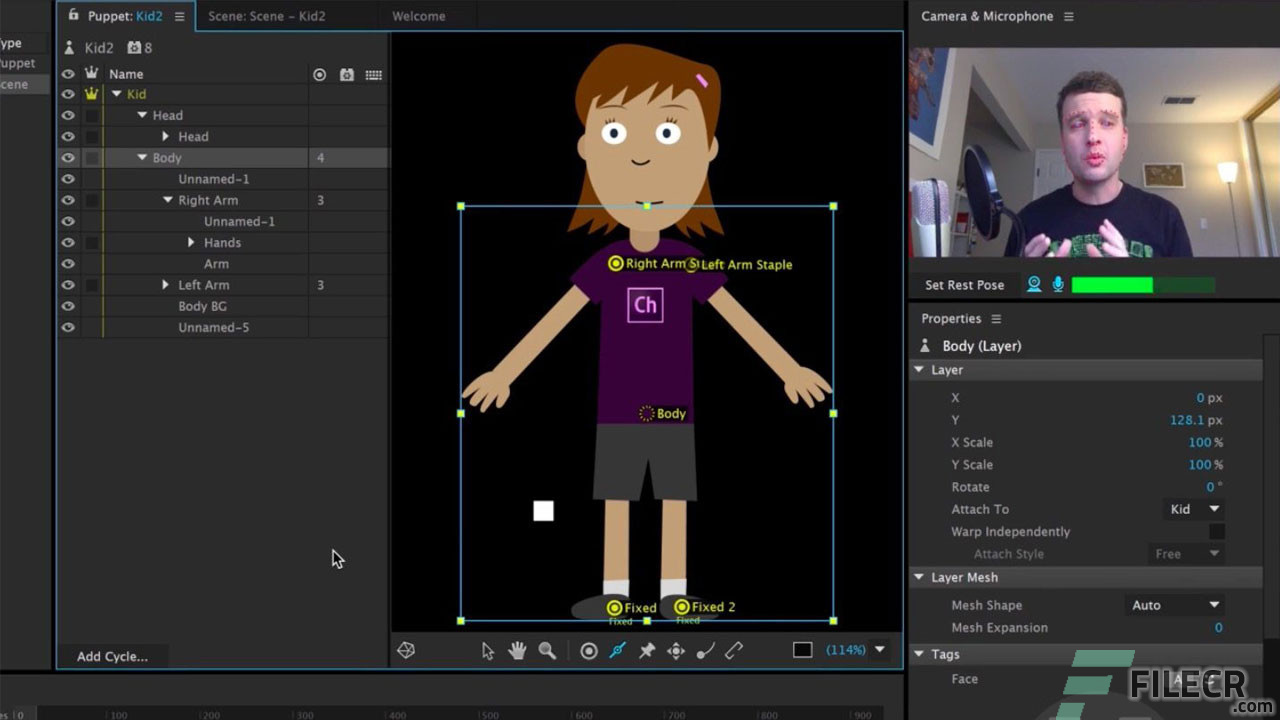 Adobe Character Animator 2024 v24.0.0.46 download the new version for iphone