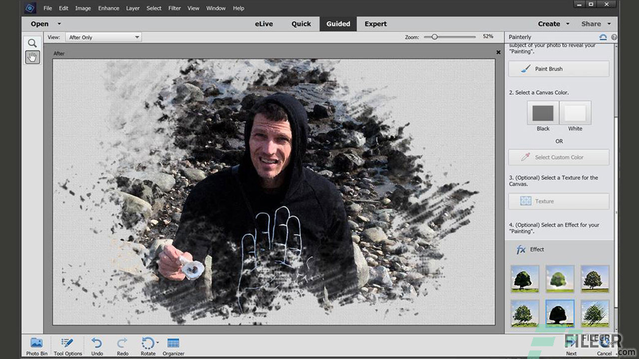 how to create styles in adobe photoshop elements 14