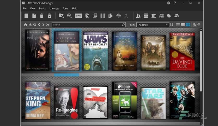 Alfa eBooks Manager Pro 8.6.20.1 download the new