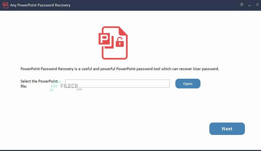 Any PowerPoint Password Recovery 11.8.0