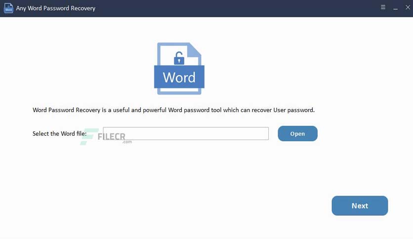 Any Word Password Recovery 11.8.0