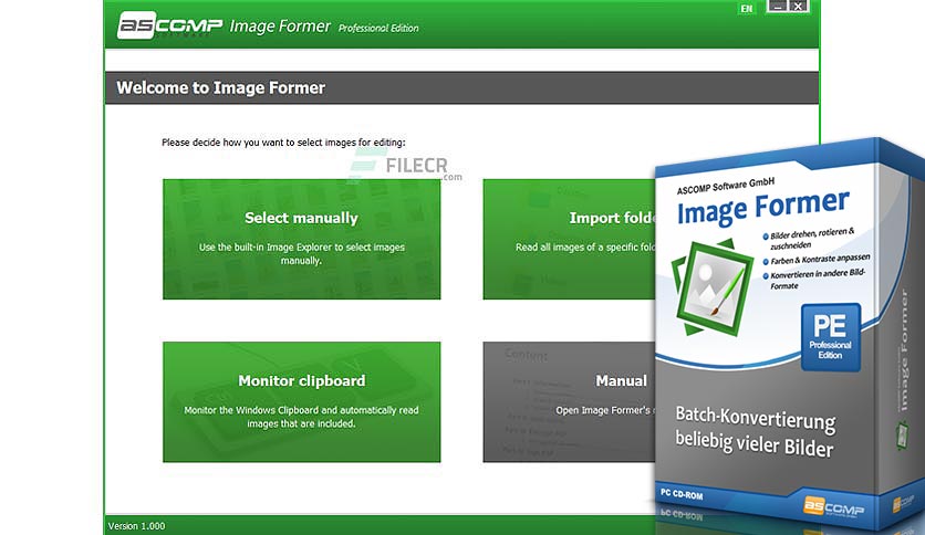 download the new for mac ASCOMP Image Former Professional 2.004