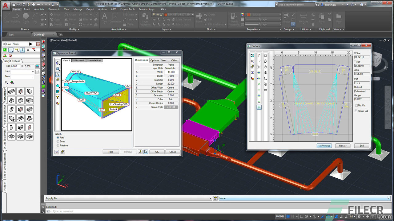download Autodesk Fabrication CAMduct 2024.0.1