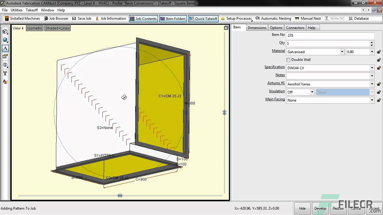 Autodesk Fabrication CAMduct 2024.0.1 download the new version for mac
