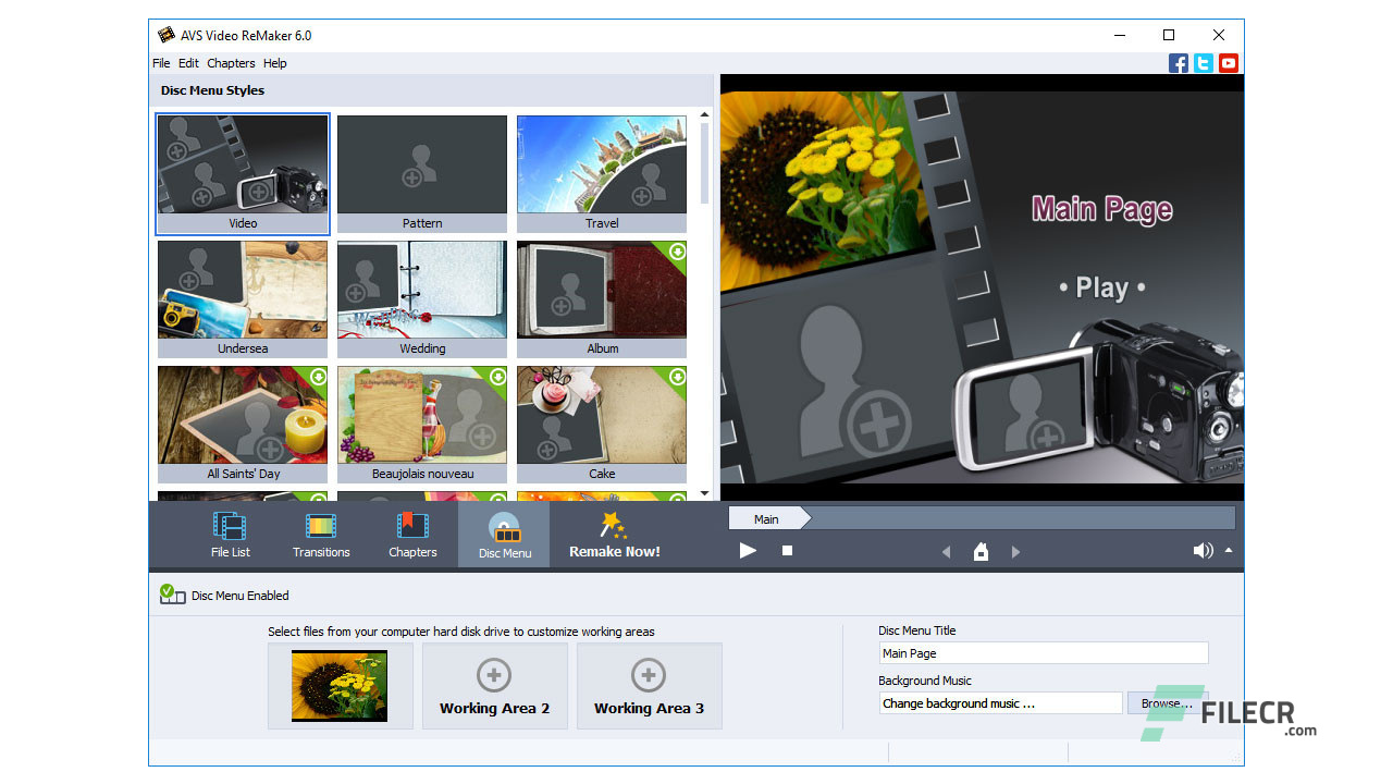 AVS Video ReMaker 6.8.2.269 for iphone download