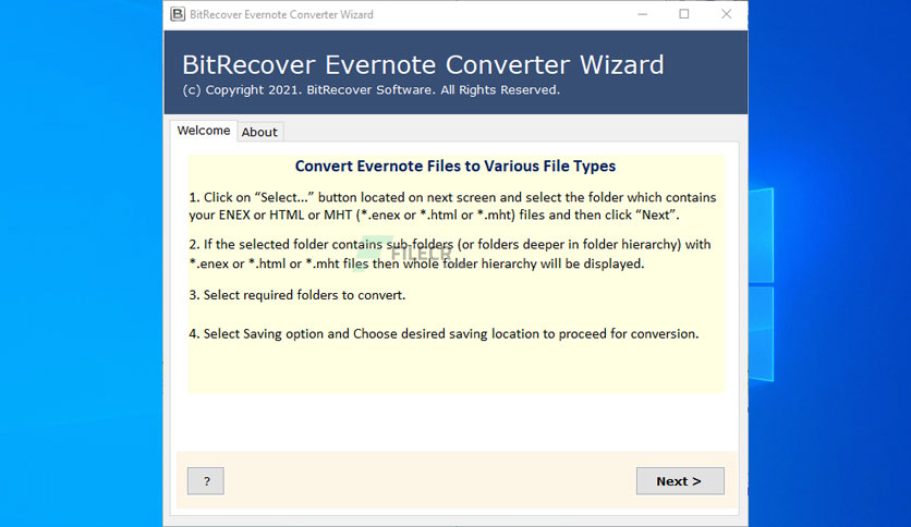 BitRecover Evernote Converter Wizard 4.0