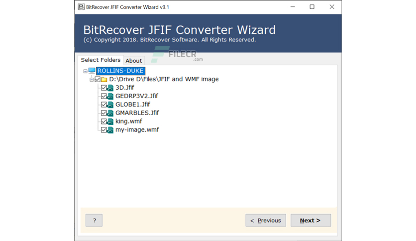 BitRecover JFIF Converter Wizard Crack