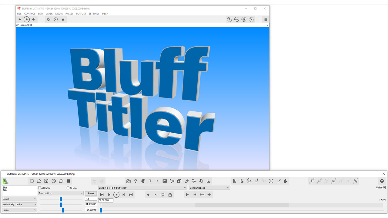 free BluffTitler Ultimate 16.3.1 for iphone instal