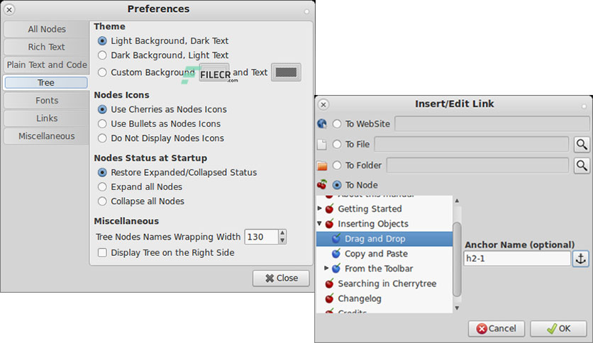 download the new for mac CherryTree 1.0.2.0