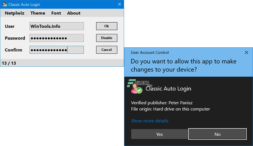 download the new for android Classic Auto Login
