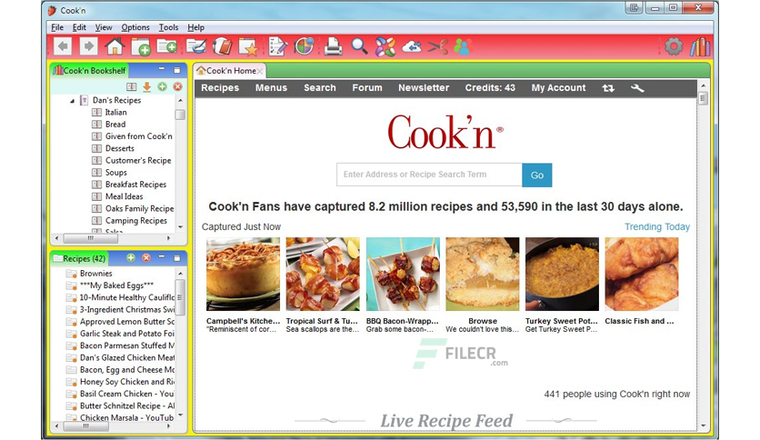 Cookn Recipe Organizer X3 Free Download 02 