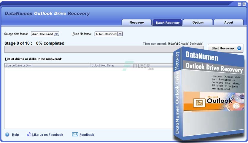 DataNumen Outlook Drive Recovery 7.6.0.0