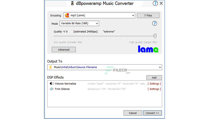 dBpoweramp Music Converter 2023.06.15 for windows download free