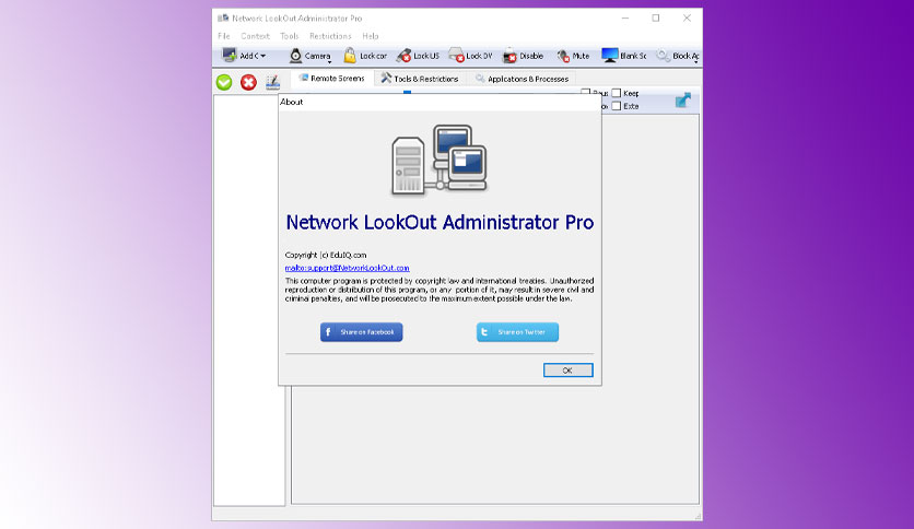 Network LookOut Administrator Professional 5.1.1 for windows download free