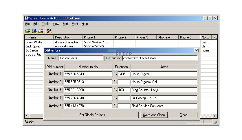 ElectraSoft Speed Dial 23.03.25
