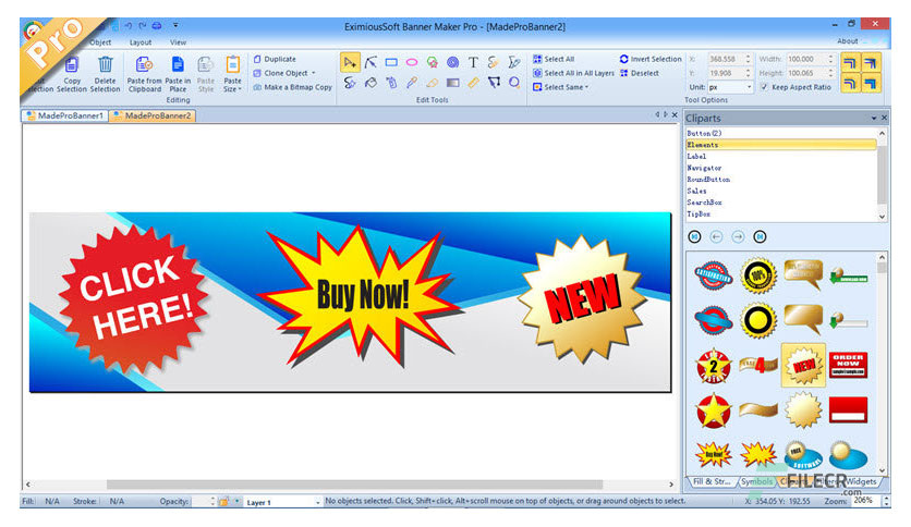 EximiousSoft Banner Maker Pro 5.48 download the new version