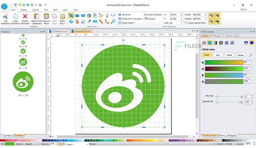 EximiousSoft Vector Icon Pro 5.24 instaling