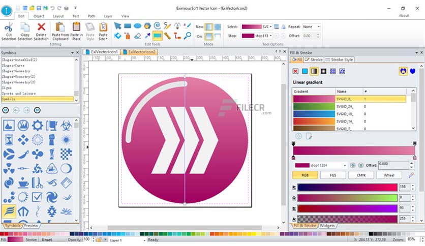 EximiousSoft Vector Icon Pro 5.21 download the new version for windows