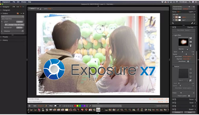 Exposure X7 7.1.8.9 + Bundle instal the last version for mac