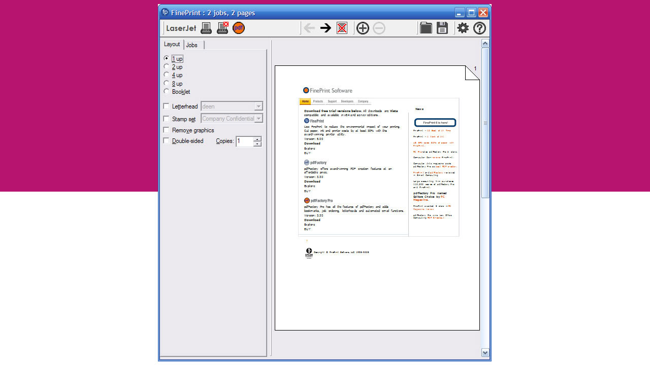 free FinePrint 11.40 for iphone download