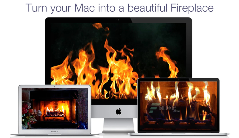 Fireplace Live HD Screensaver 4.3.1