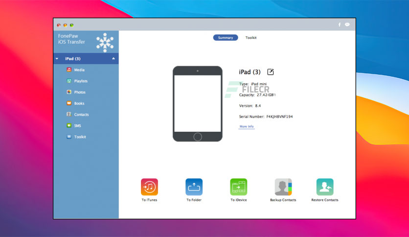 FonePaw iOS Transfer 6.0.0 free instals