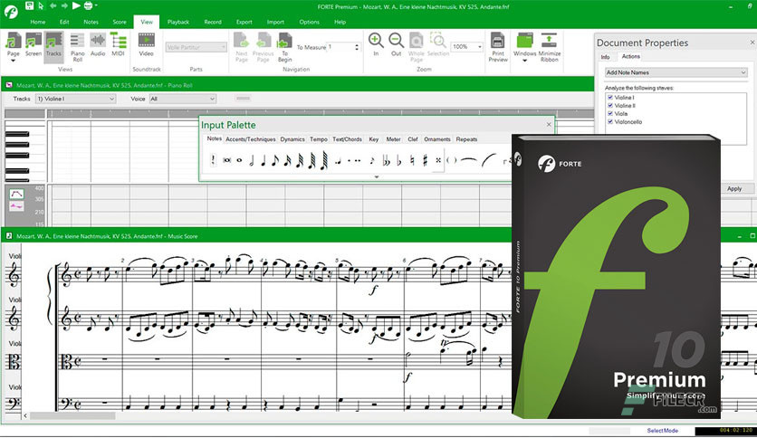 Forte Music Notation Software Review