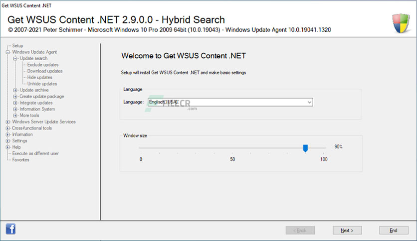 Get WSUS Content .NET 2.9.0.1