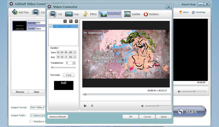 GiliSoft Video Converter 12.1 download the new version for iphone