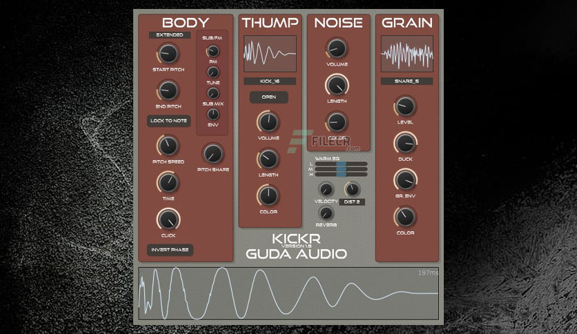 Guda Audio KickR 1.8