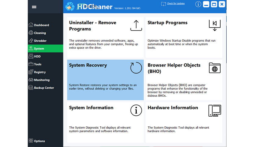 free HDCleaner 2.051