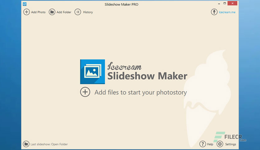 instal Icecream Slideshow Maker Pro 5.02