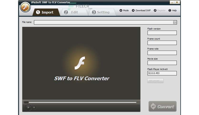 iPixSoft SWF to FLV Converter 4.6.0