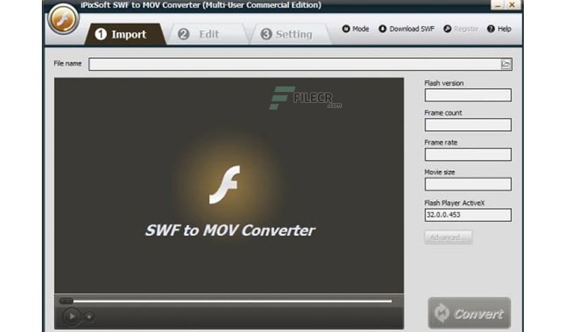 iPixSoft SWF to MOV Converter 4.6.0