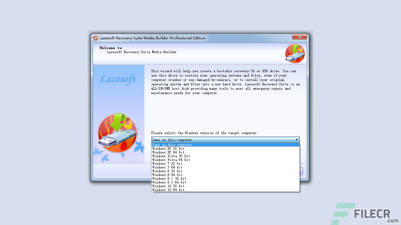 Lazesoft Recovery Suite Professional / Server Crack