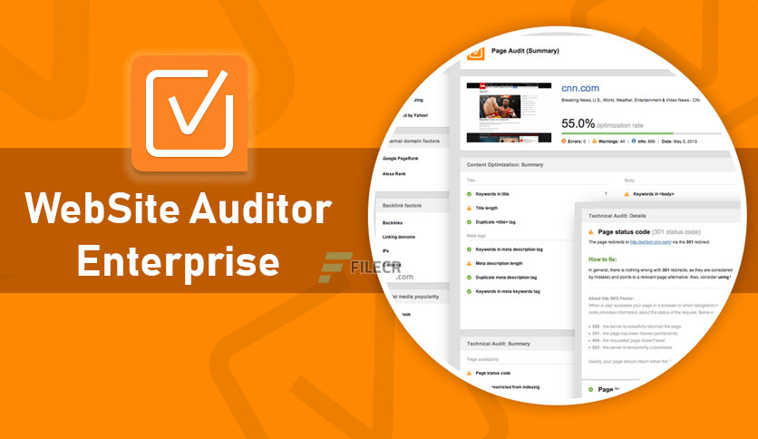 Link-Assistant WebSite Auditor Enterprise 4.48.7