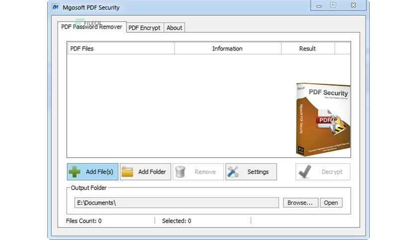 Mgosoft PDF Security Crack