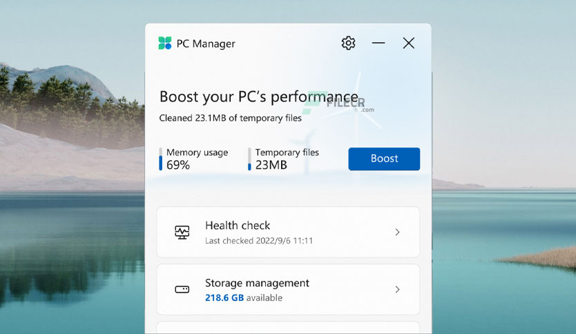 PC Manager 3.8.2.0 instal the new for windows