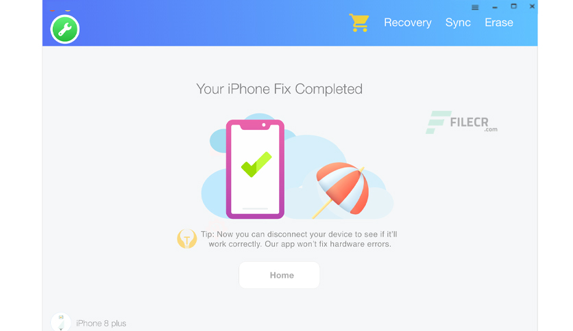 iphone recovery mode screen