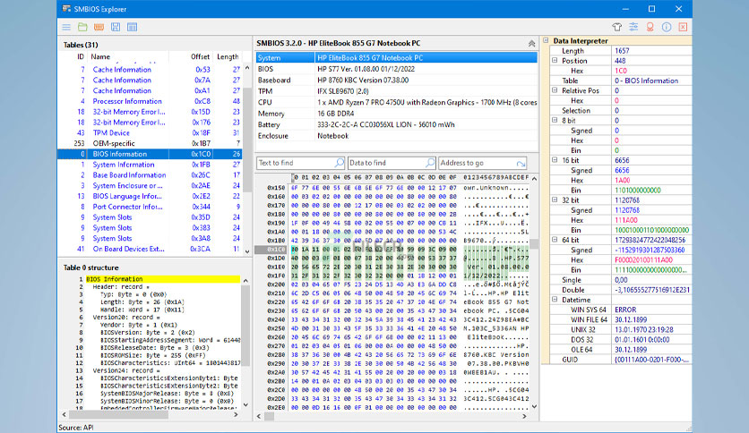 download the last version for ios MiTeC EXE Explorer 3.6.4