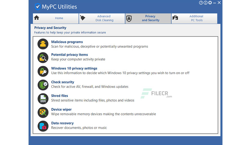 MyPC Utilities 8.0.0.1