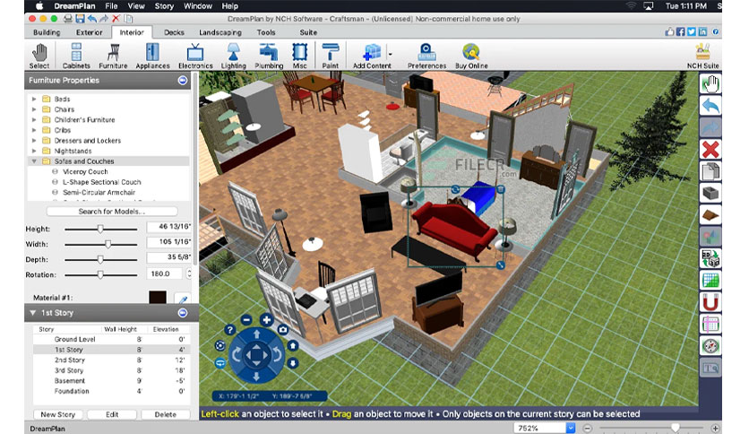 for windows download NCH DreamPlan Home Designer Plus 8.53