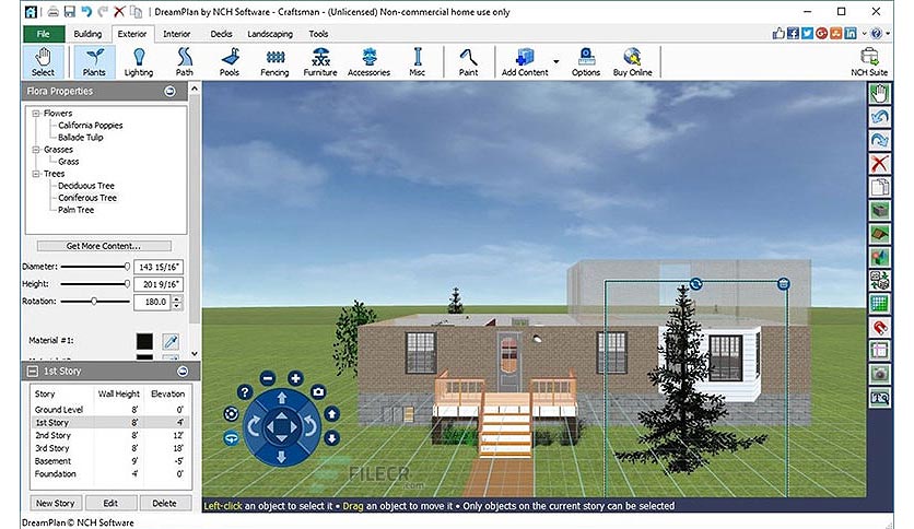 NCH DreamPlan Home Designer Plus 8.53 for mac download free