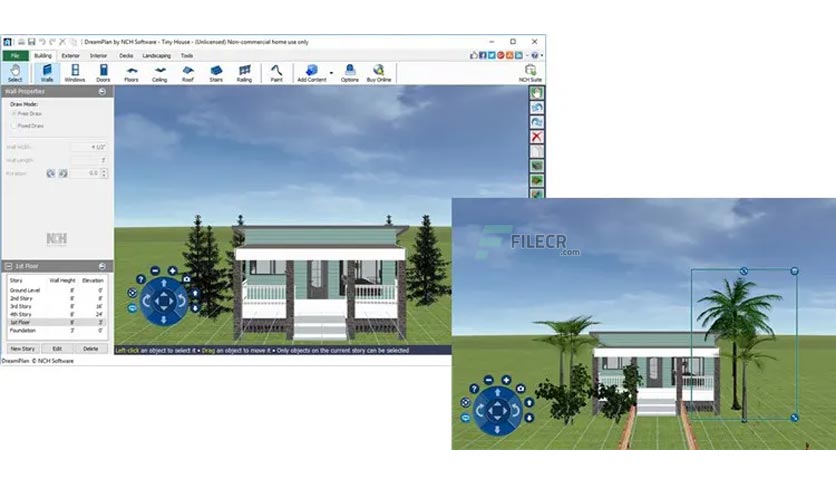 NCH DreamPlan Home Designer Plus 8.53 download the last version for apple