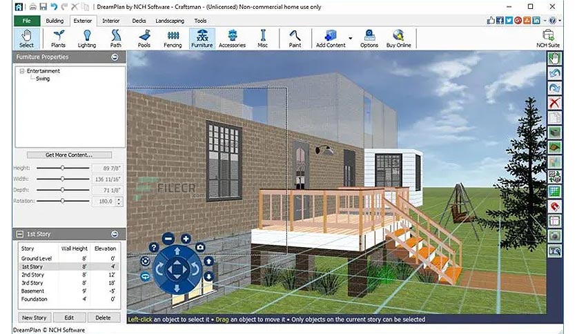 for windows download NCH DreamPlan Home Designer Plus 8.39