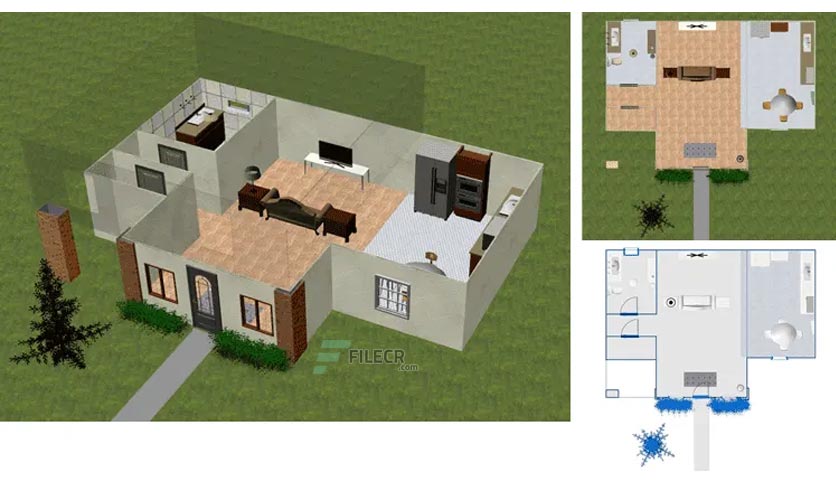 NCH DreamPlan Home Designer Plus 8.39 free instals