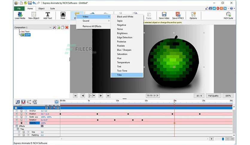 NCH Express Animate 9.37 free download